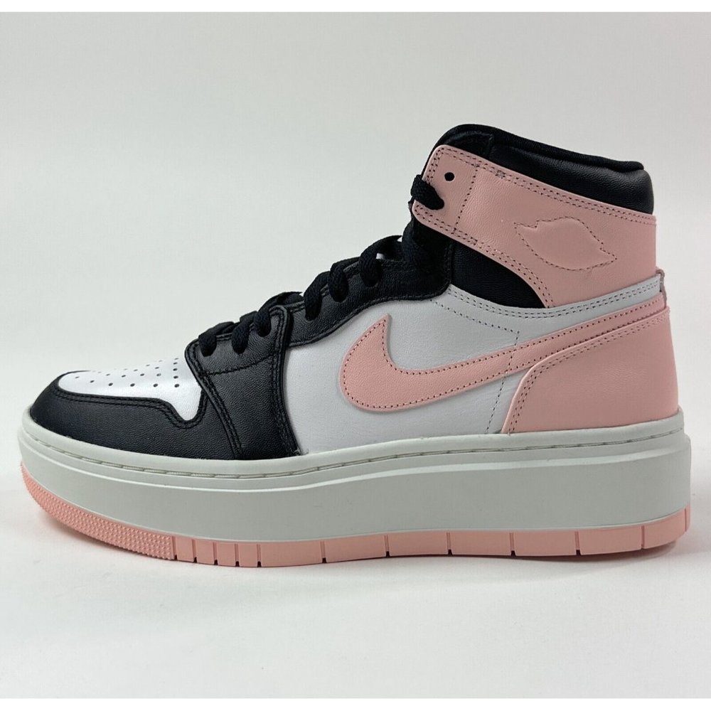 Nike Air Jordan 1 Elevate High Top Womens Pink White Black Sneakers DN3253-061 - Picture 6 of 10